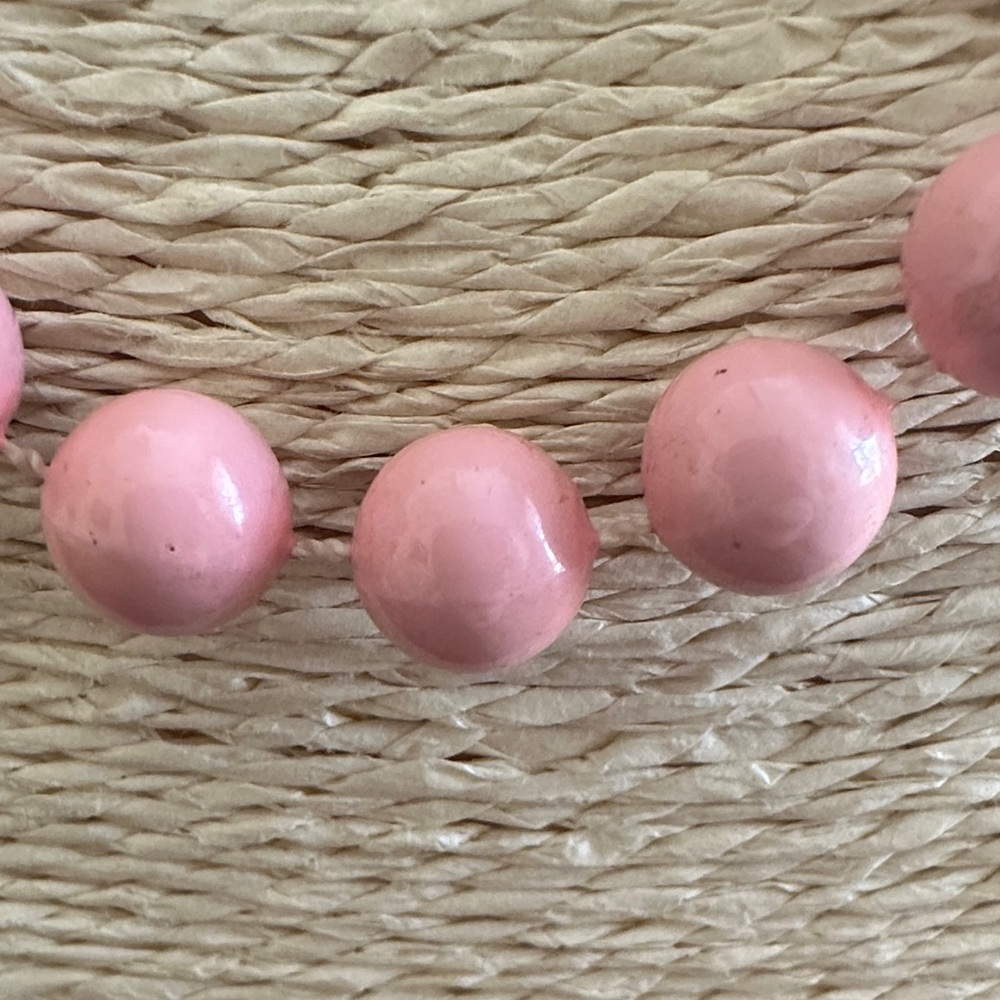 Pink Beaded Necklace - Picture 3 of 4